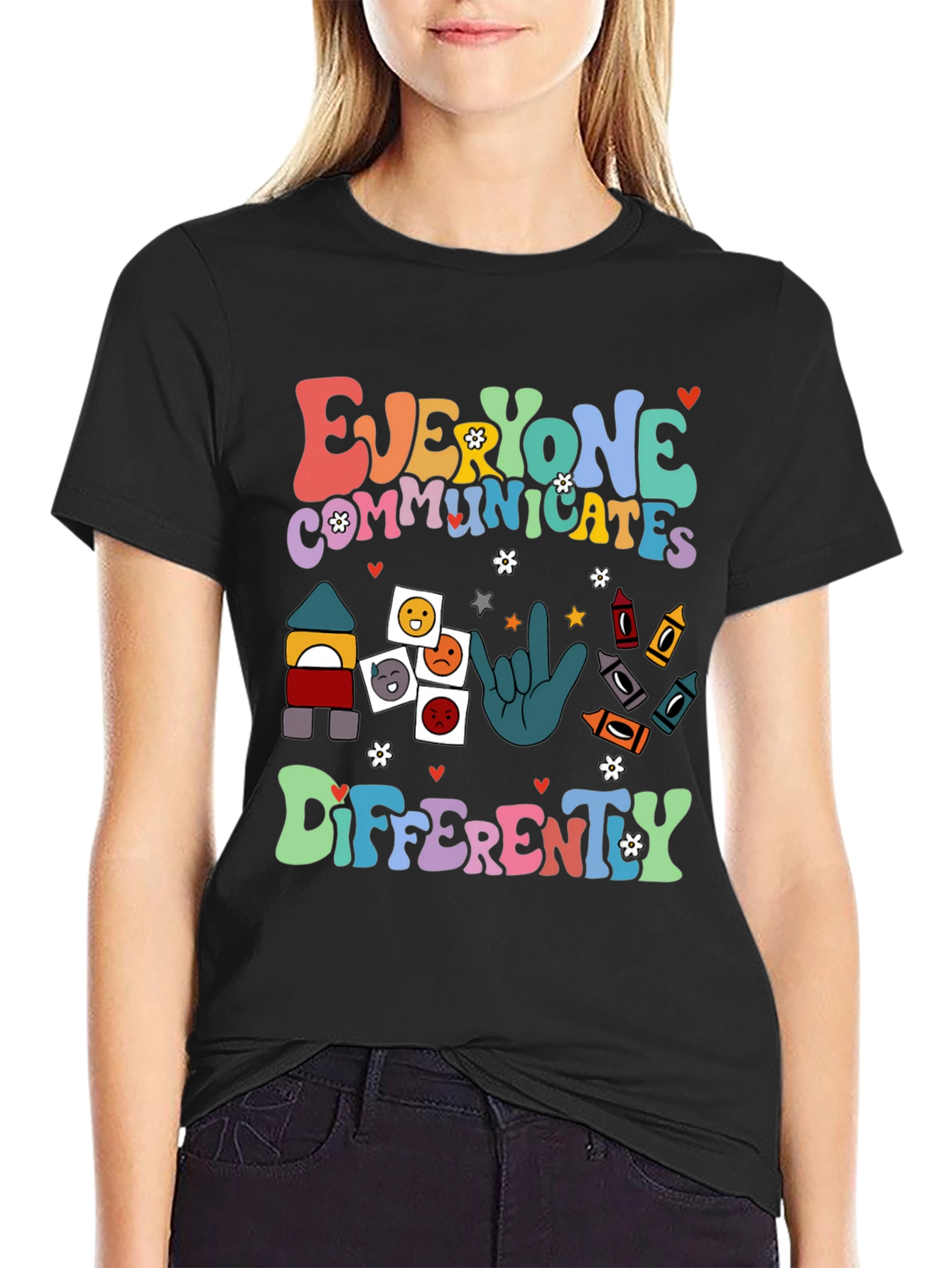 Everyone Communicates Differently T-Shirt