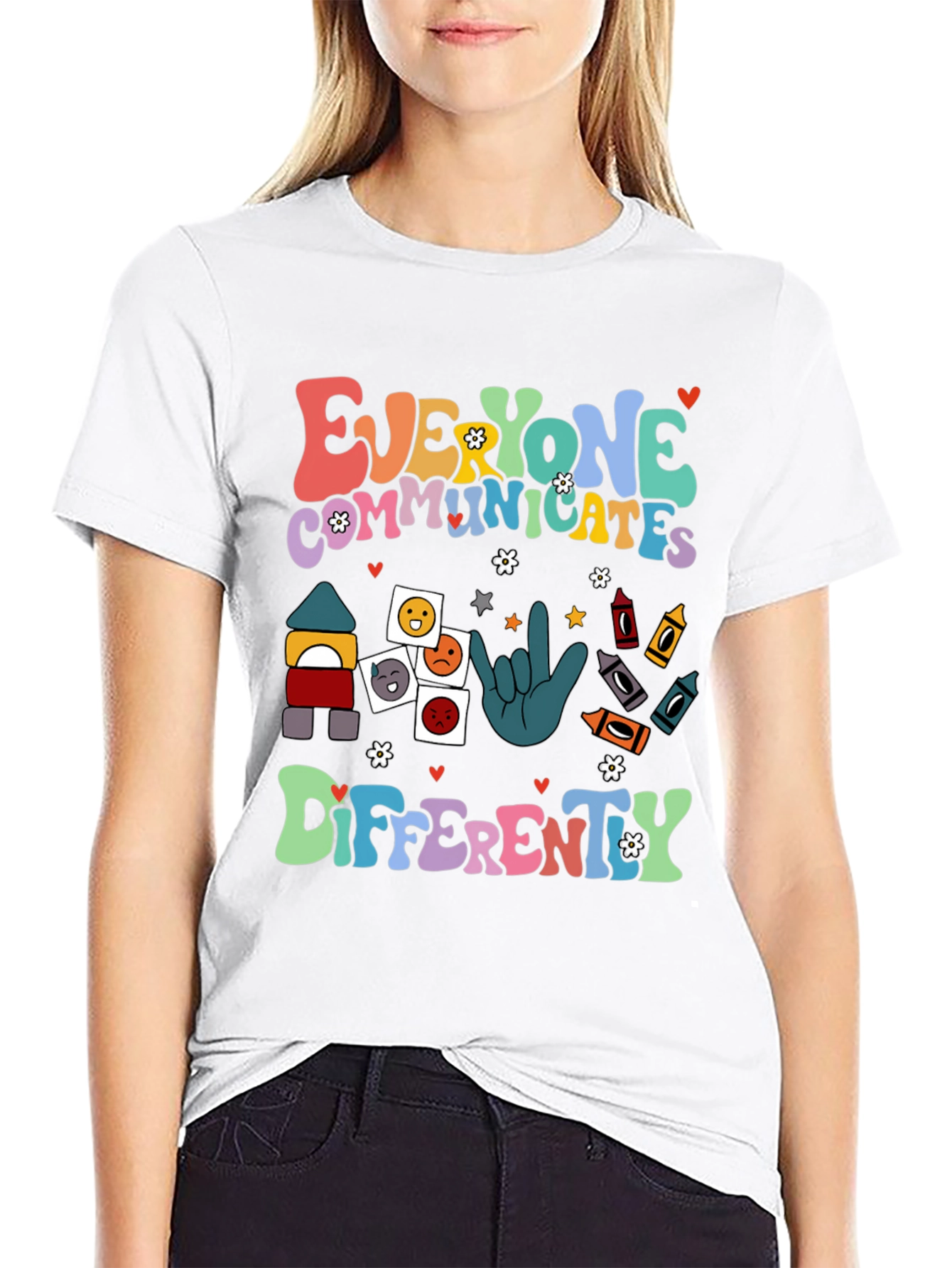 Everyone Communicates Differently T-Shirt