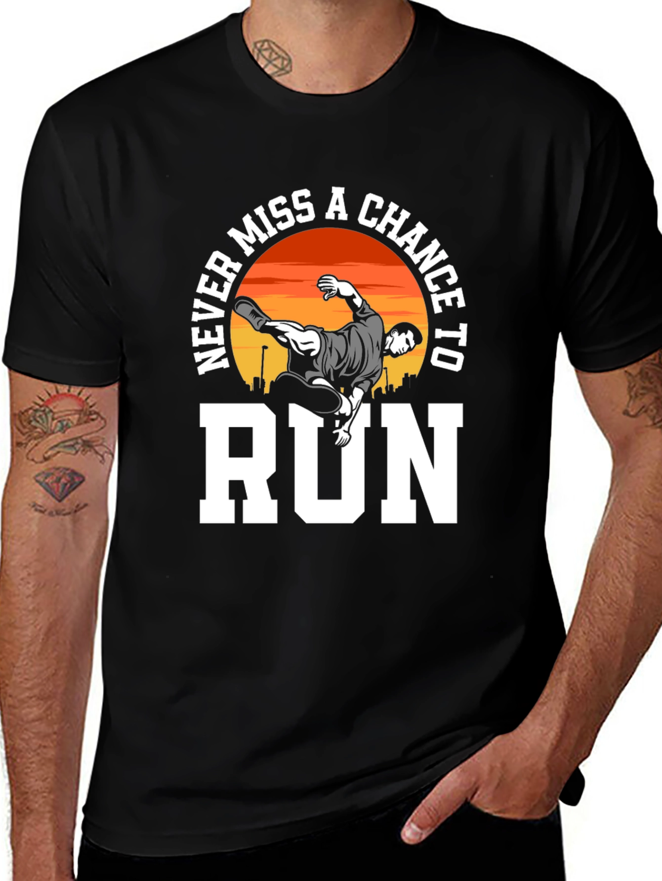 Never Miss a Chance to Run T-Shirt