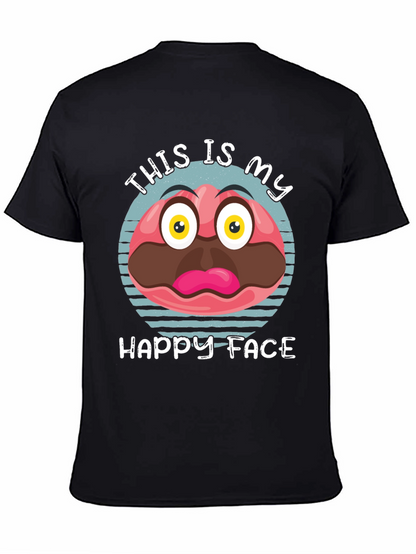 Funny Happy Face Graphic Tee