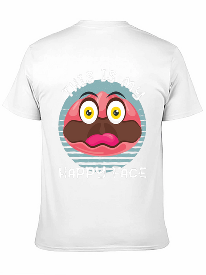 Funny Happy Face Graphic Tee