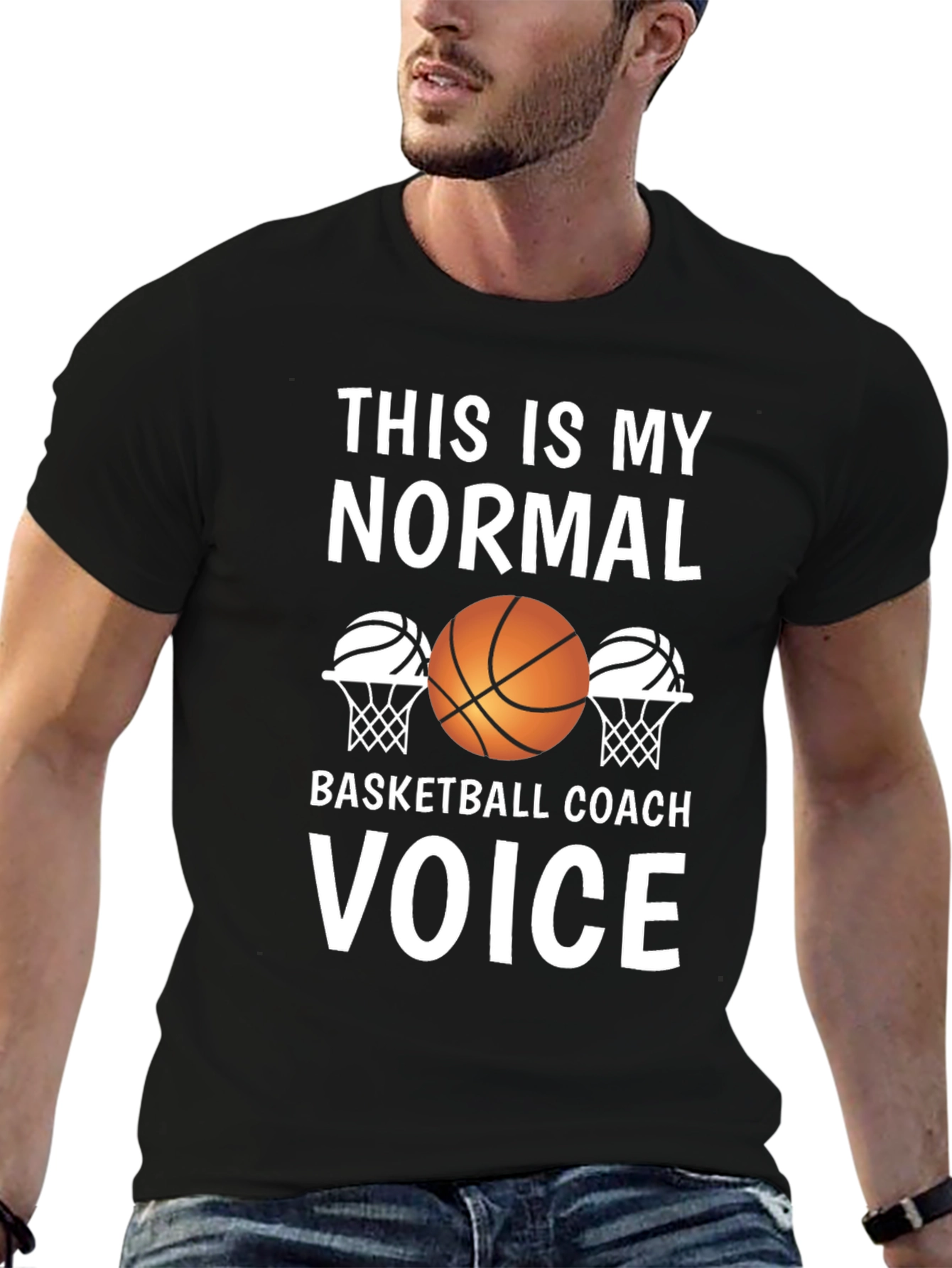 Basketball Coach Voice T-Shirt