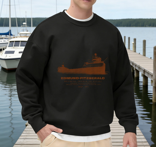Great Lakes Ship Legacy Graphic Sweatshirt