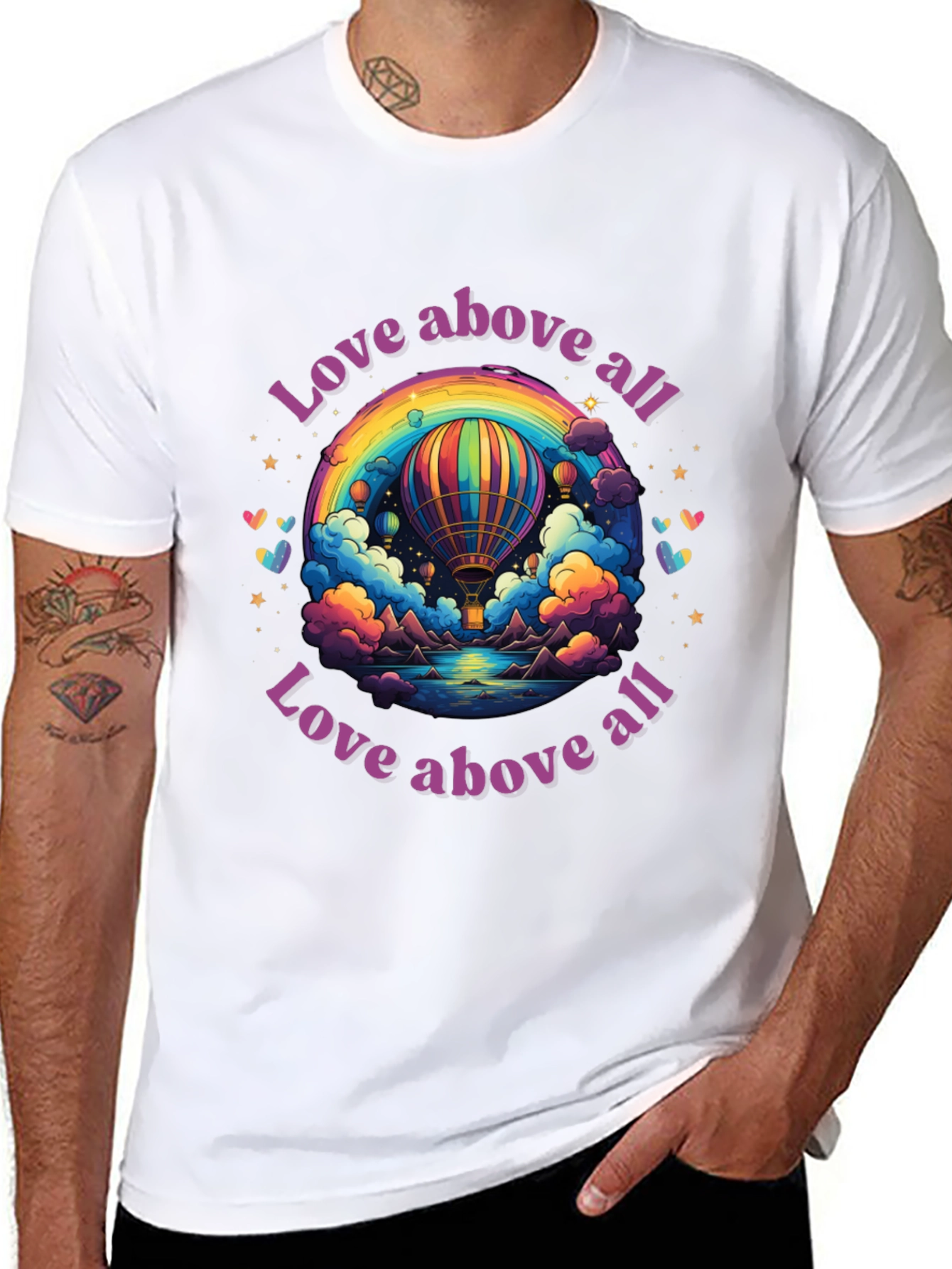 Love Above All Graphic Tee