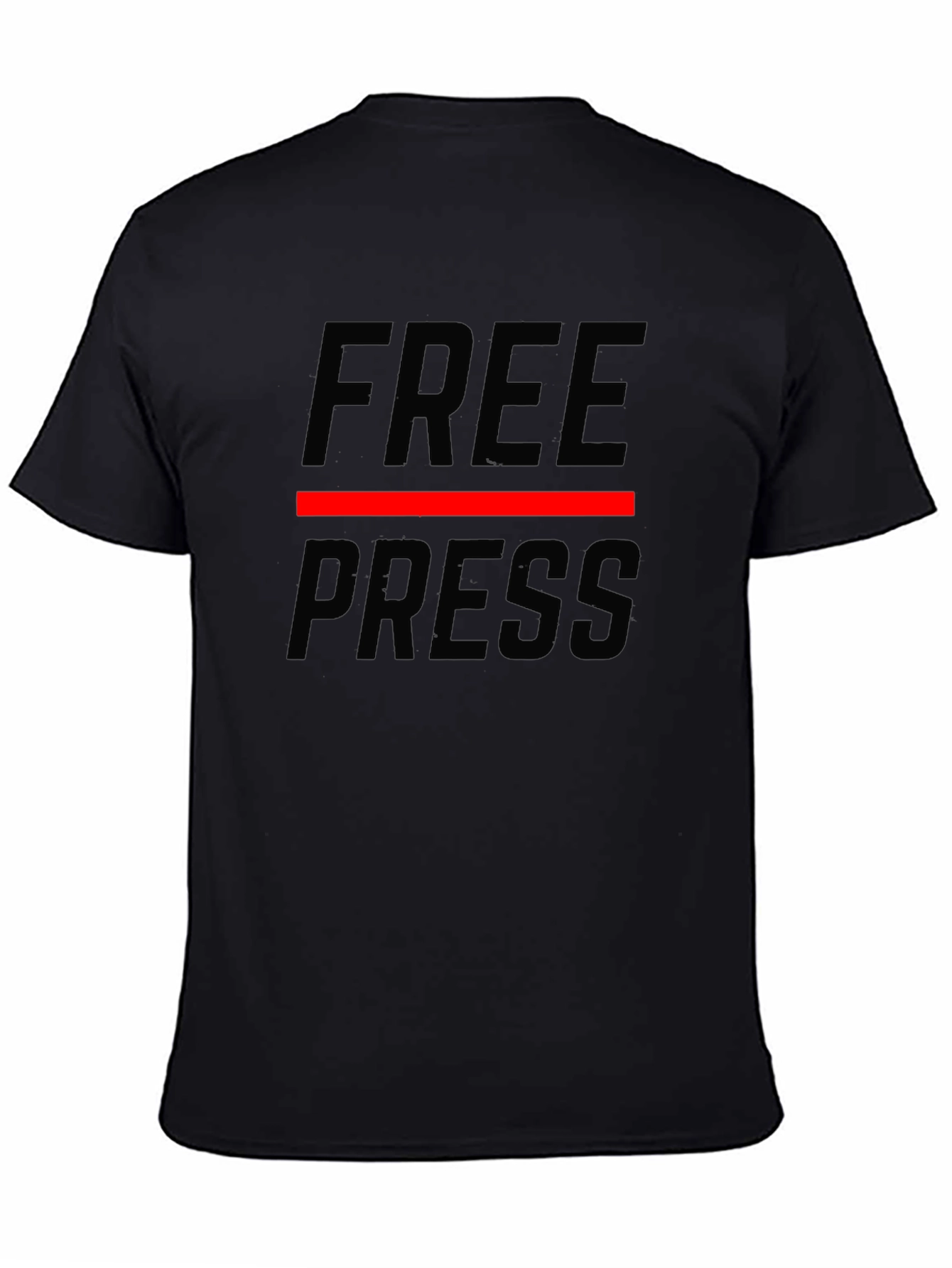 Free Press Graphic Tee - Black