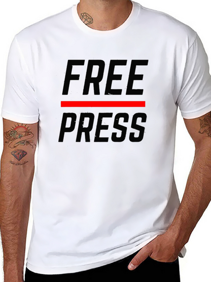 Free Press Graphic Tee - Black