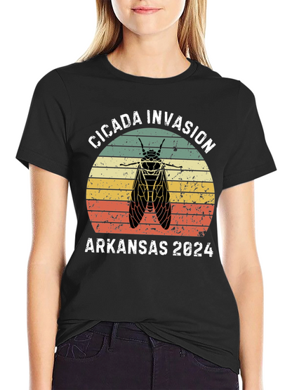 Cicada Invasion Arkansas 2024 T-Shirt