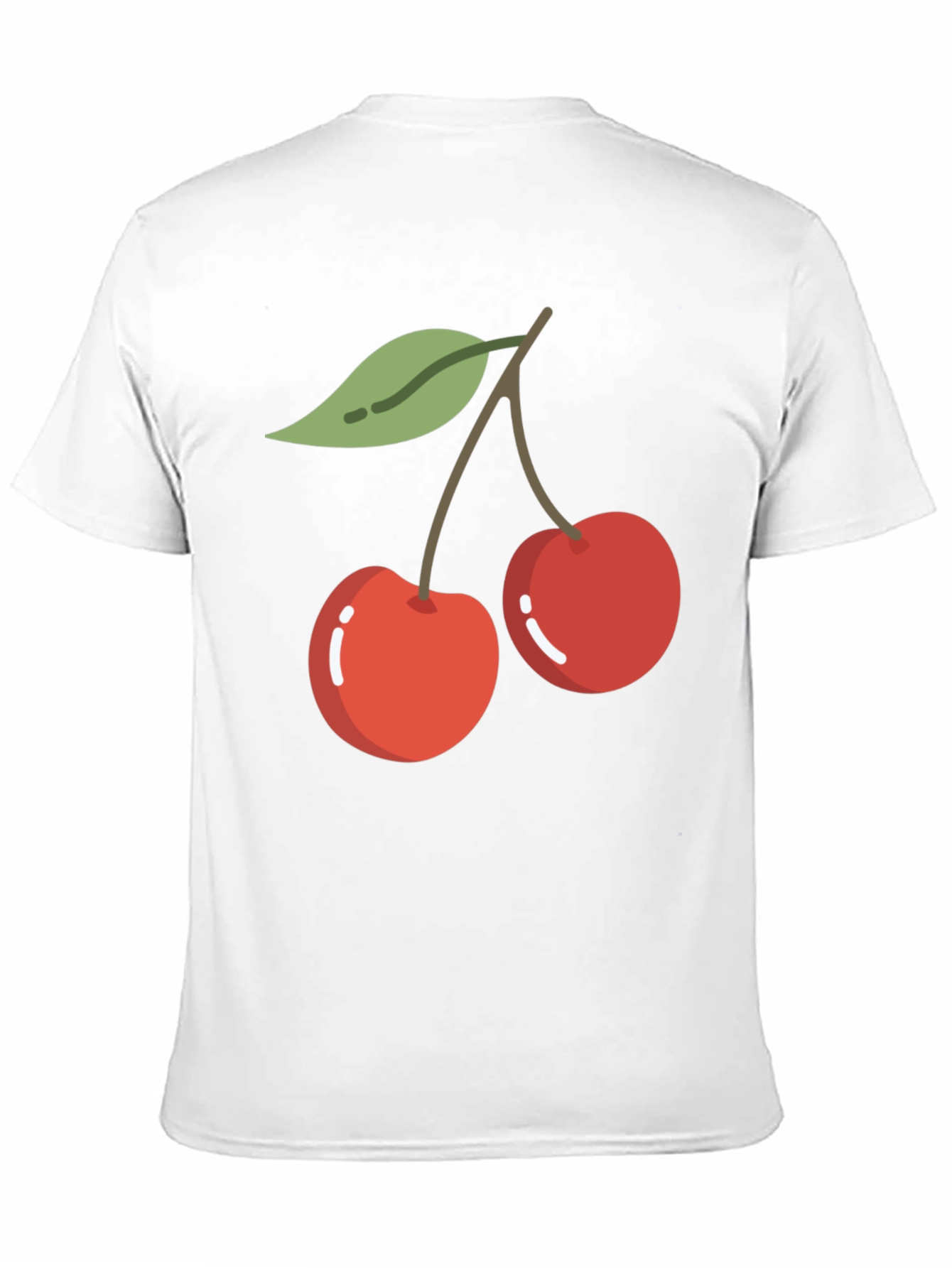 Cherry Graphic Black T-Shirt