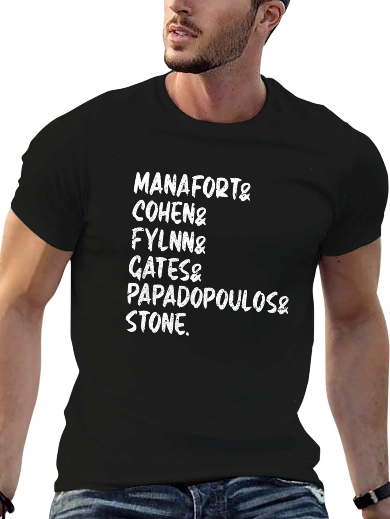 Manafort Cohen Flynn Gates Papadopoulos Stone T-Shirt