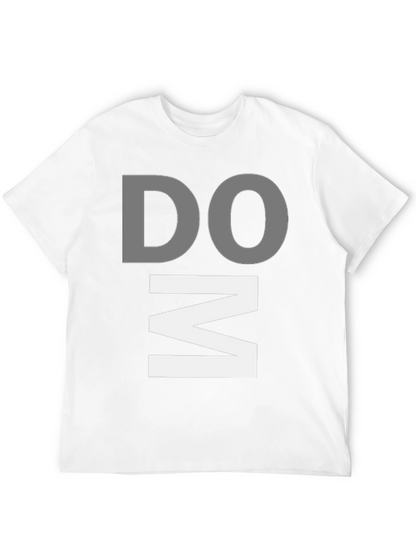 DOM Graphic Print Black T-Shirt