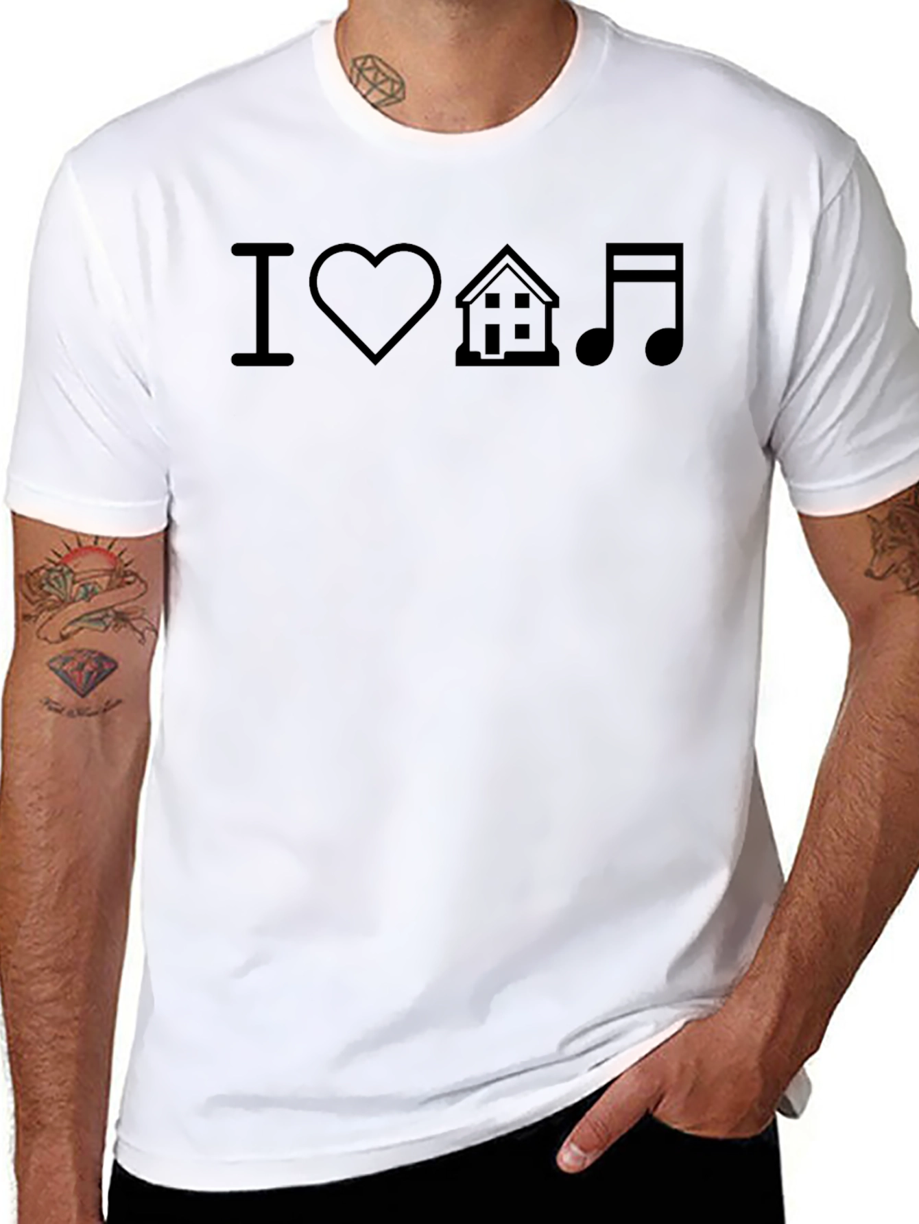 I Love House Music T-Shirt