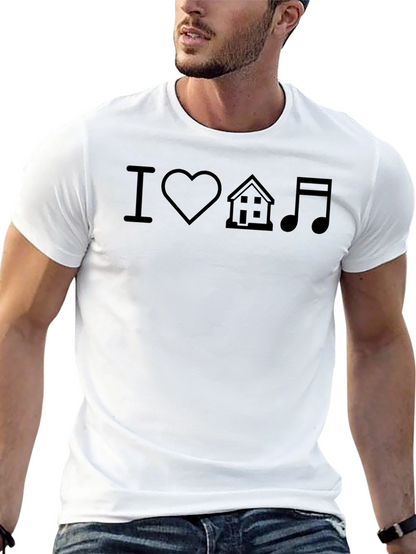 I Love House Music T-Shirt