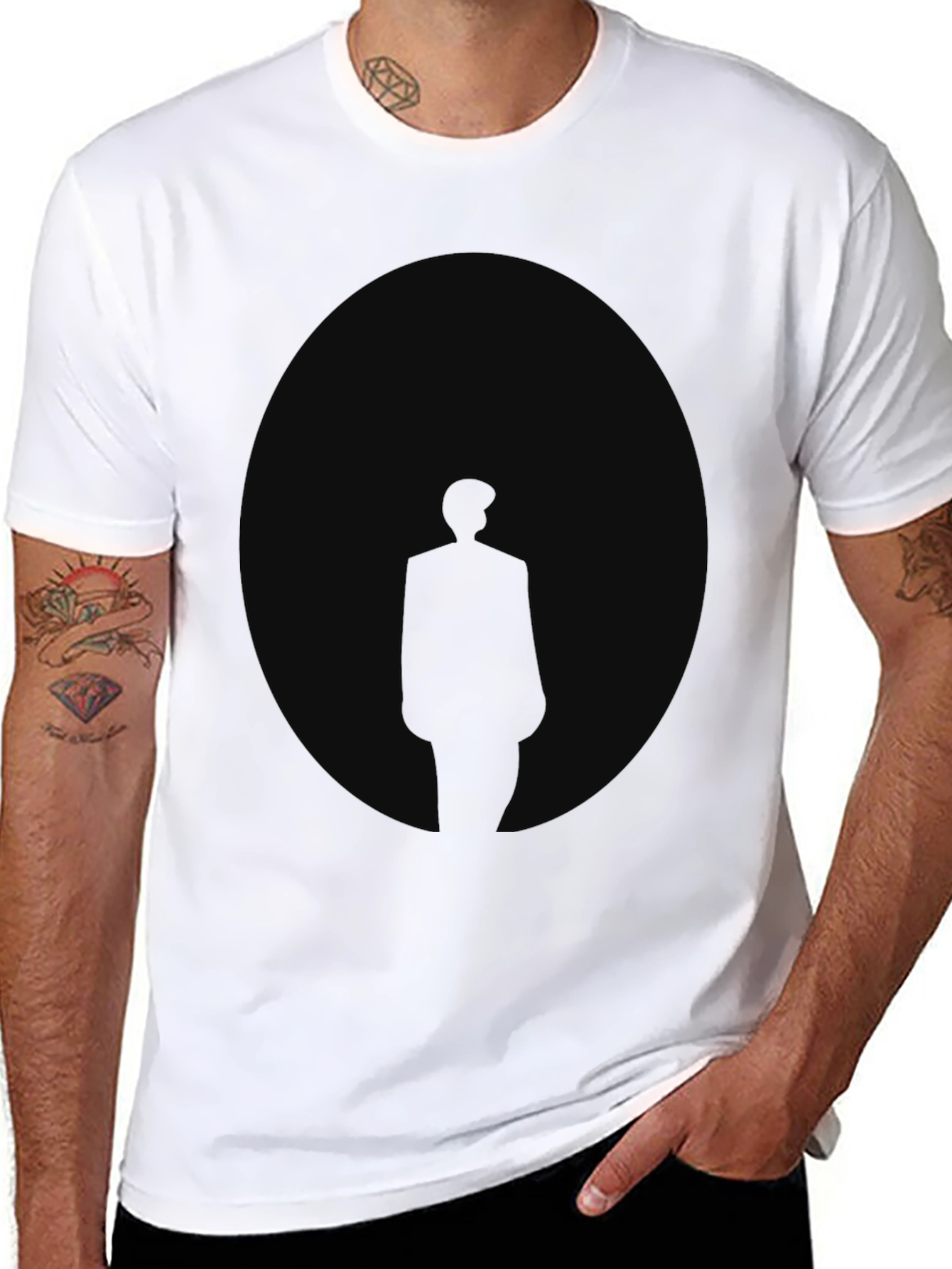 Silhouette Black T-Shirt
