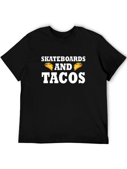 Skateboards and Tacos Graphic T-Shirt