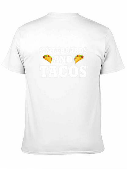 Skateboards and Tacos Graphic T-Shirt