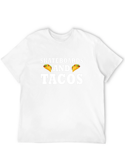 Skateboards and Tacos Graphic T-Shirt
