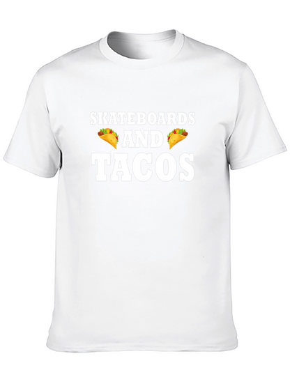 Skateboards and Tacos Graphic T-Shirt