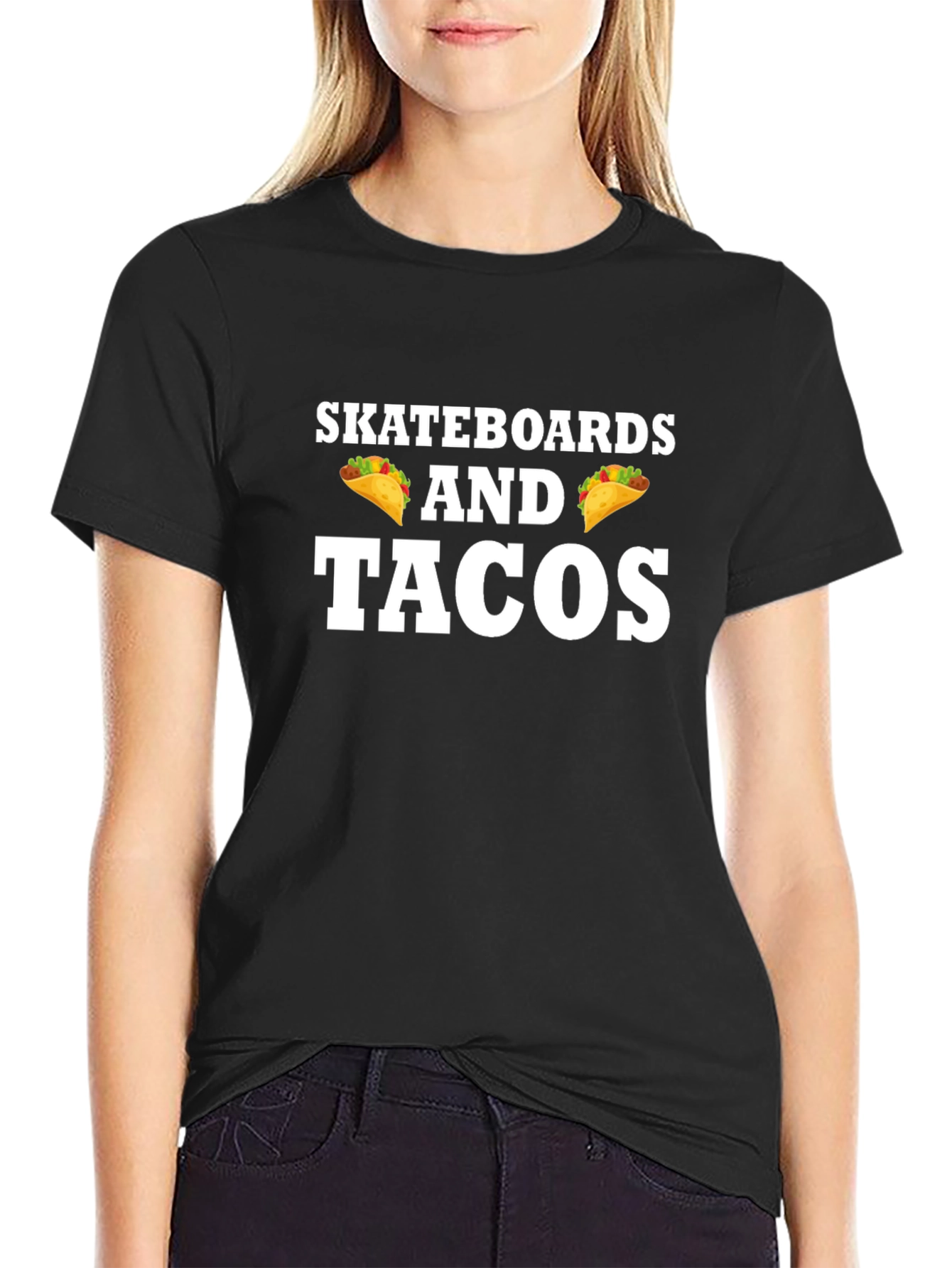 Skateboards and Tacos Graphic T-Shirt