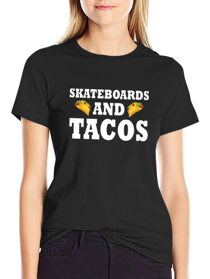 Skateboards and Tacos Graphic T-Shirt