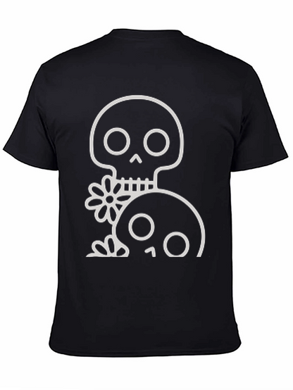 Skull & Flower Graphic Tee