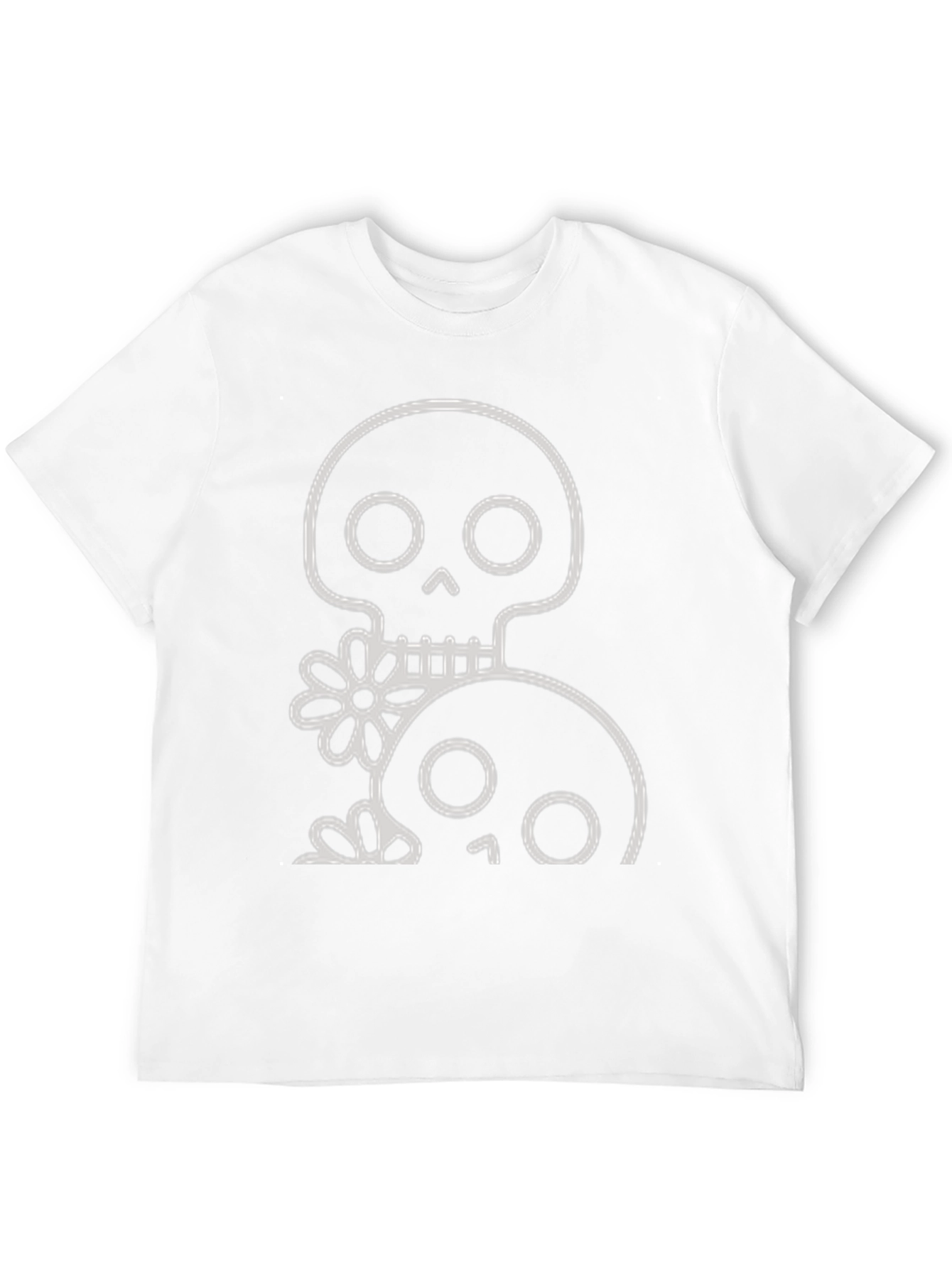 Skull & Flower Graphic Tee