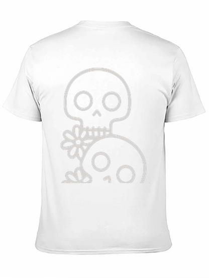 Skull & Flower Graphic Tee