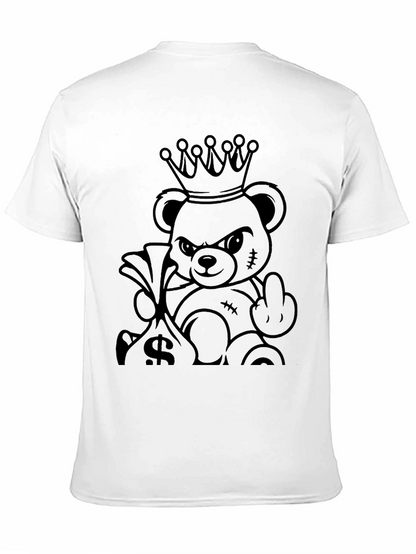 King Bear Graphic Tee - Black
