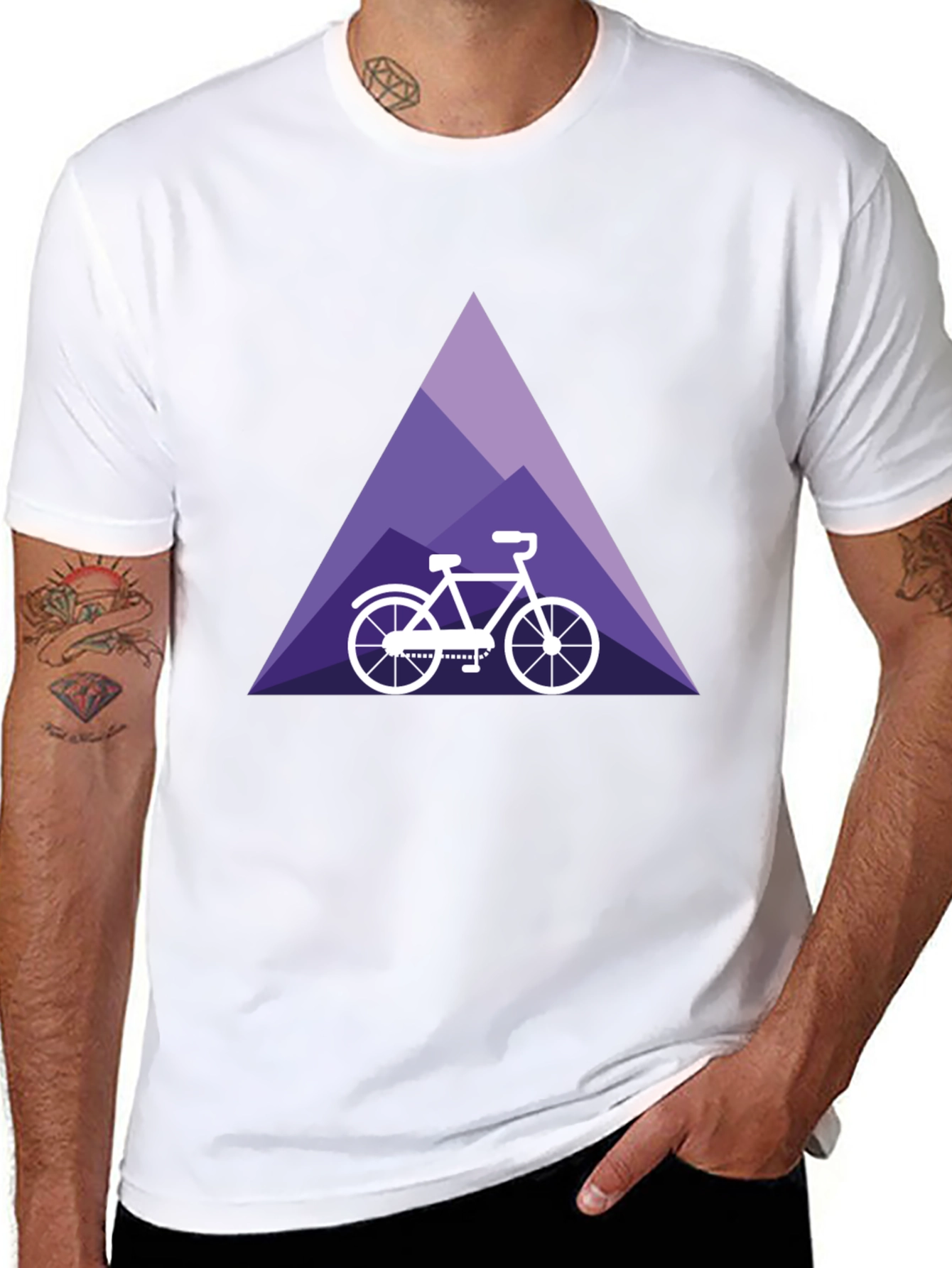Mountain Bike Graphic Tee - Stylish Comfort