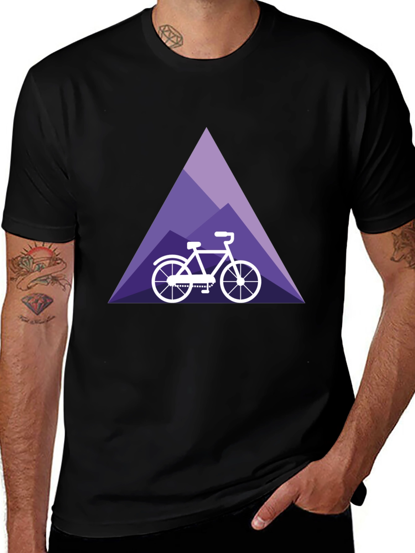 Mountain Bike Graphic Tee - Stylish Comfort