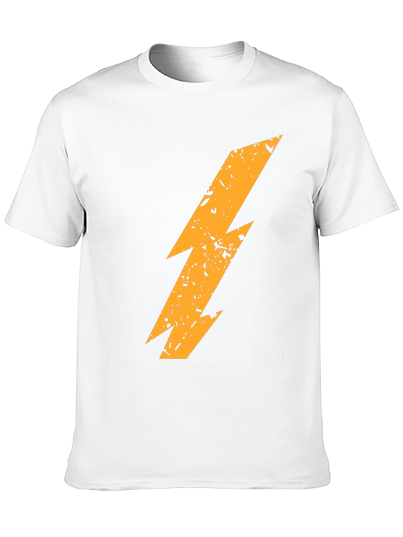 Lightning Bolt Graphic T-Shirt - Black