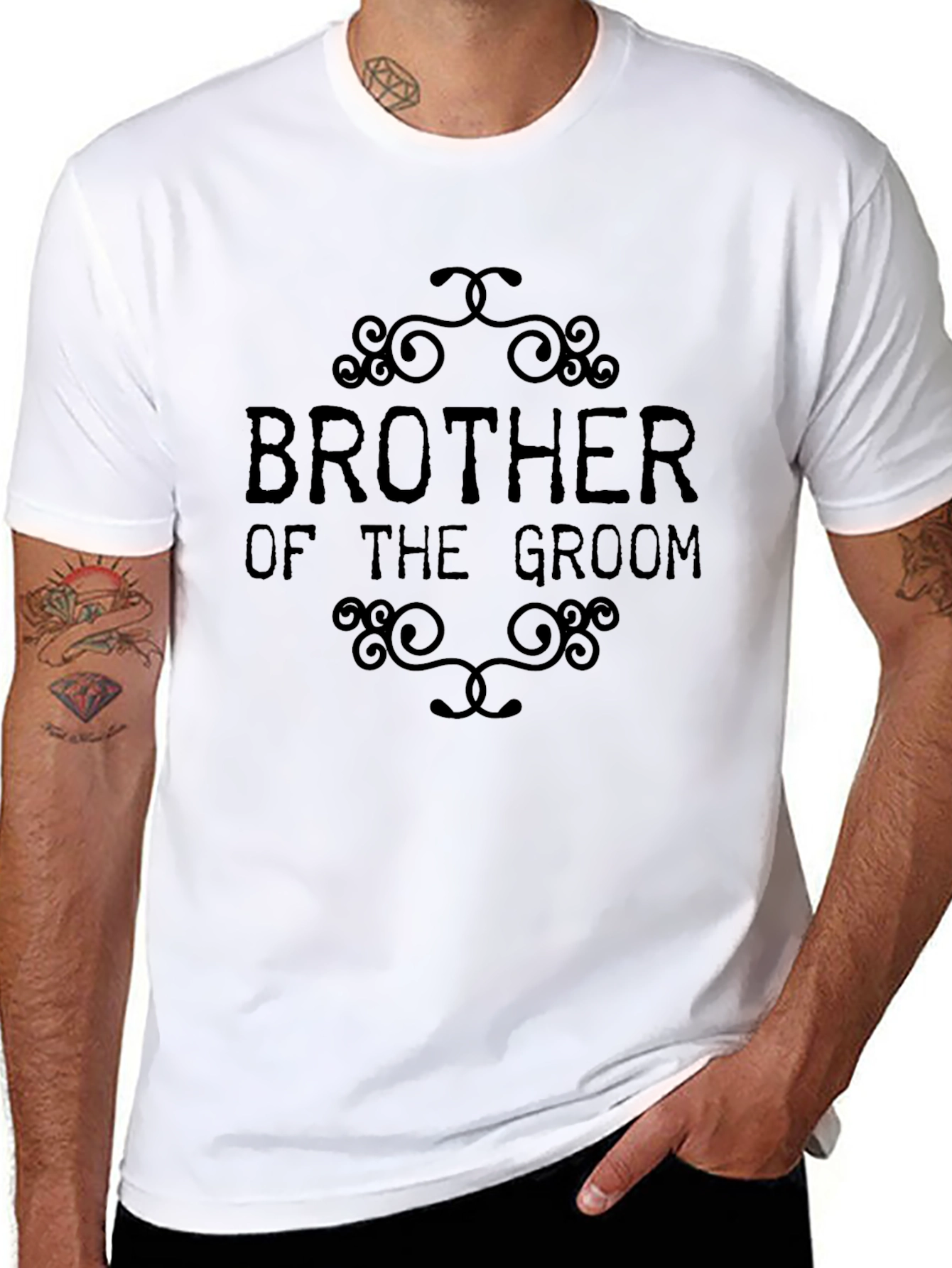 Brother of the Groom Graphic T-Shirt