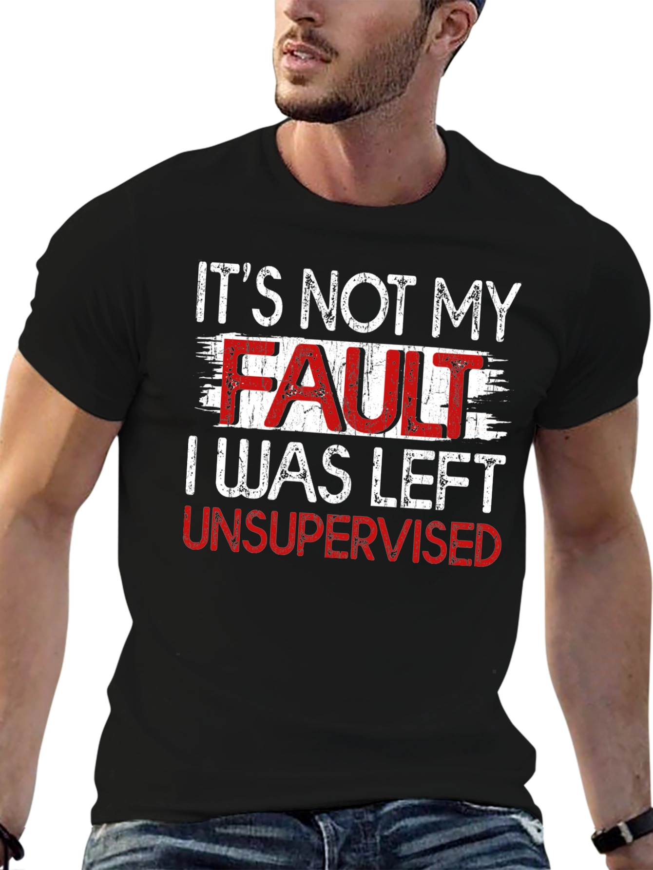 Funny Its Not My Fault Graphic Tee