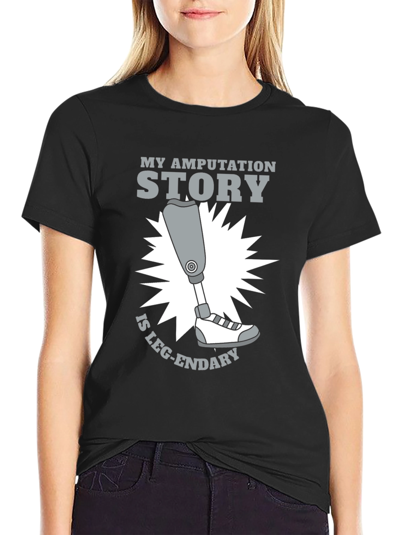Funny Amputation Story Leg-endary T-Shirt