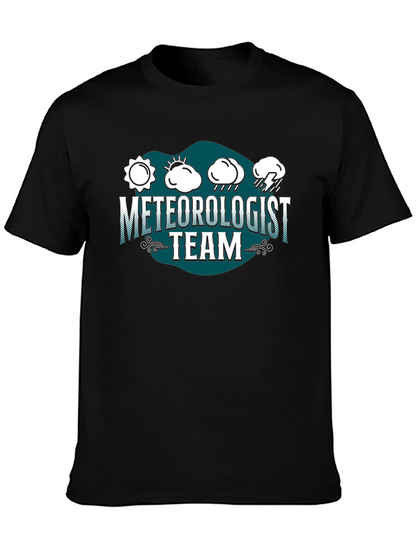 Meteorologist Team Graphic T-Shirt - Weather Humor