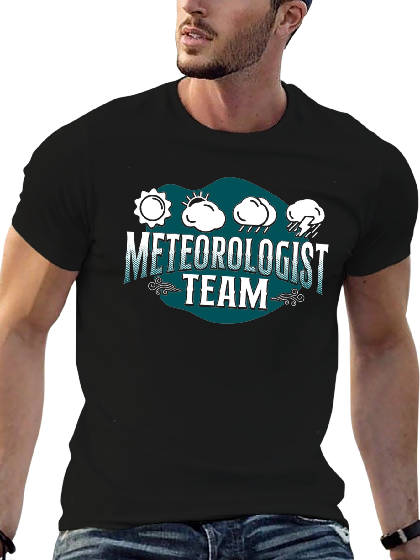 Meteorologist Team Graphic T-Shirt - Weather Humor