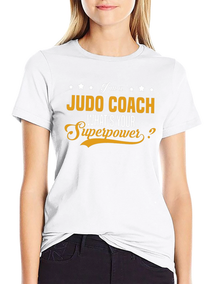 Judo Coach Superpower T-Shirt