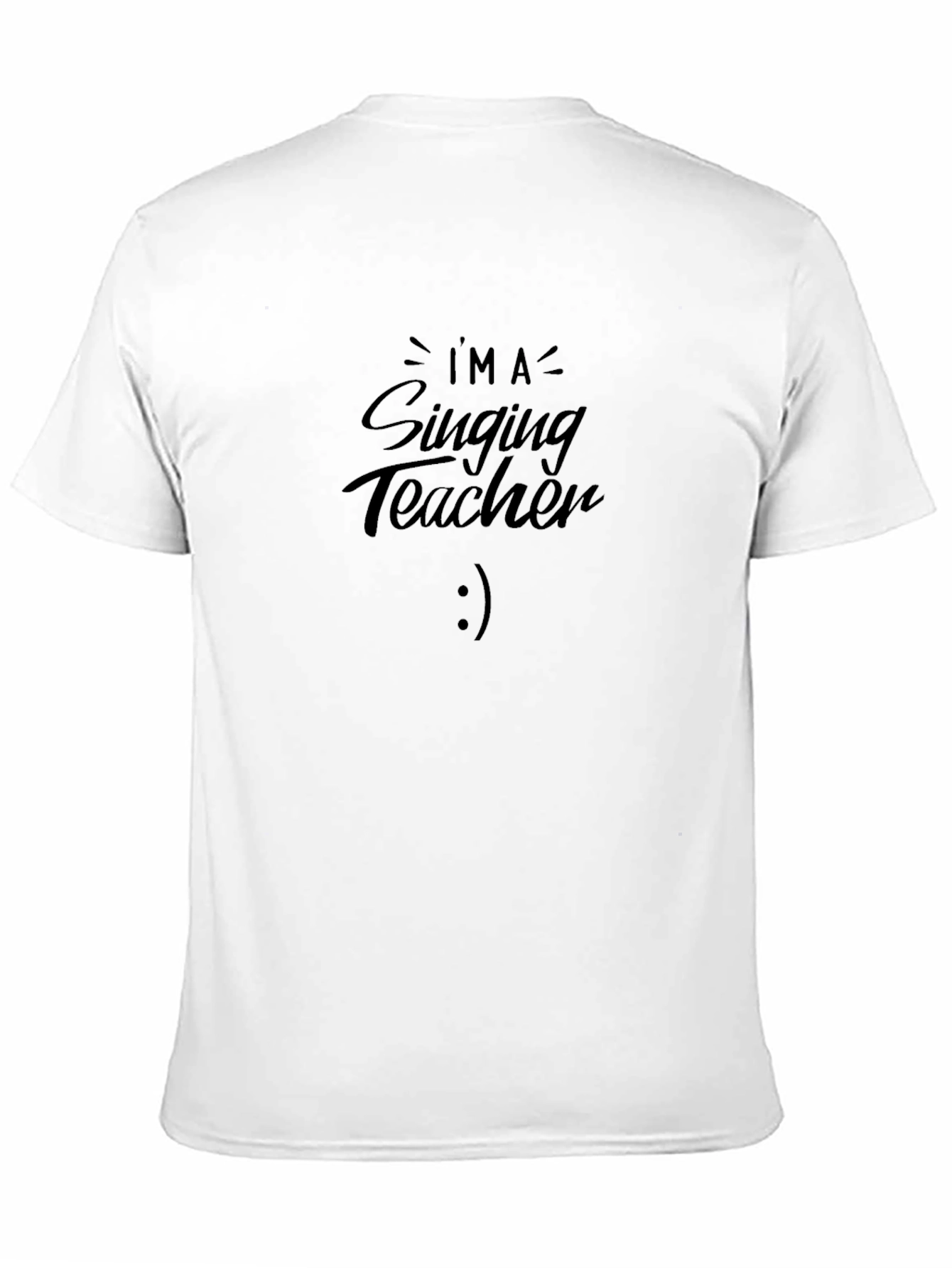 Im A Singing Teacher Black T-Shirt