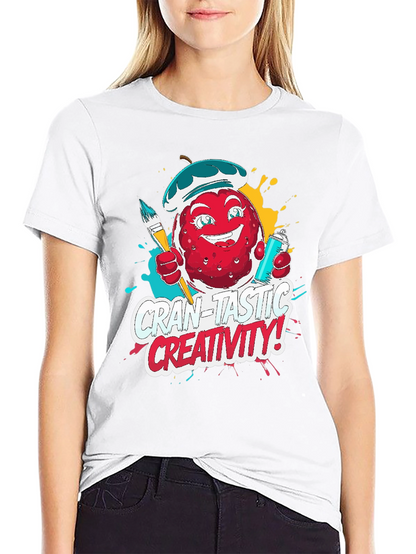 Cran-Tastic Creativity Graphic T-Shirt