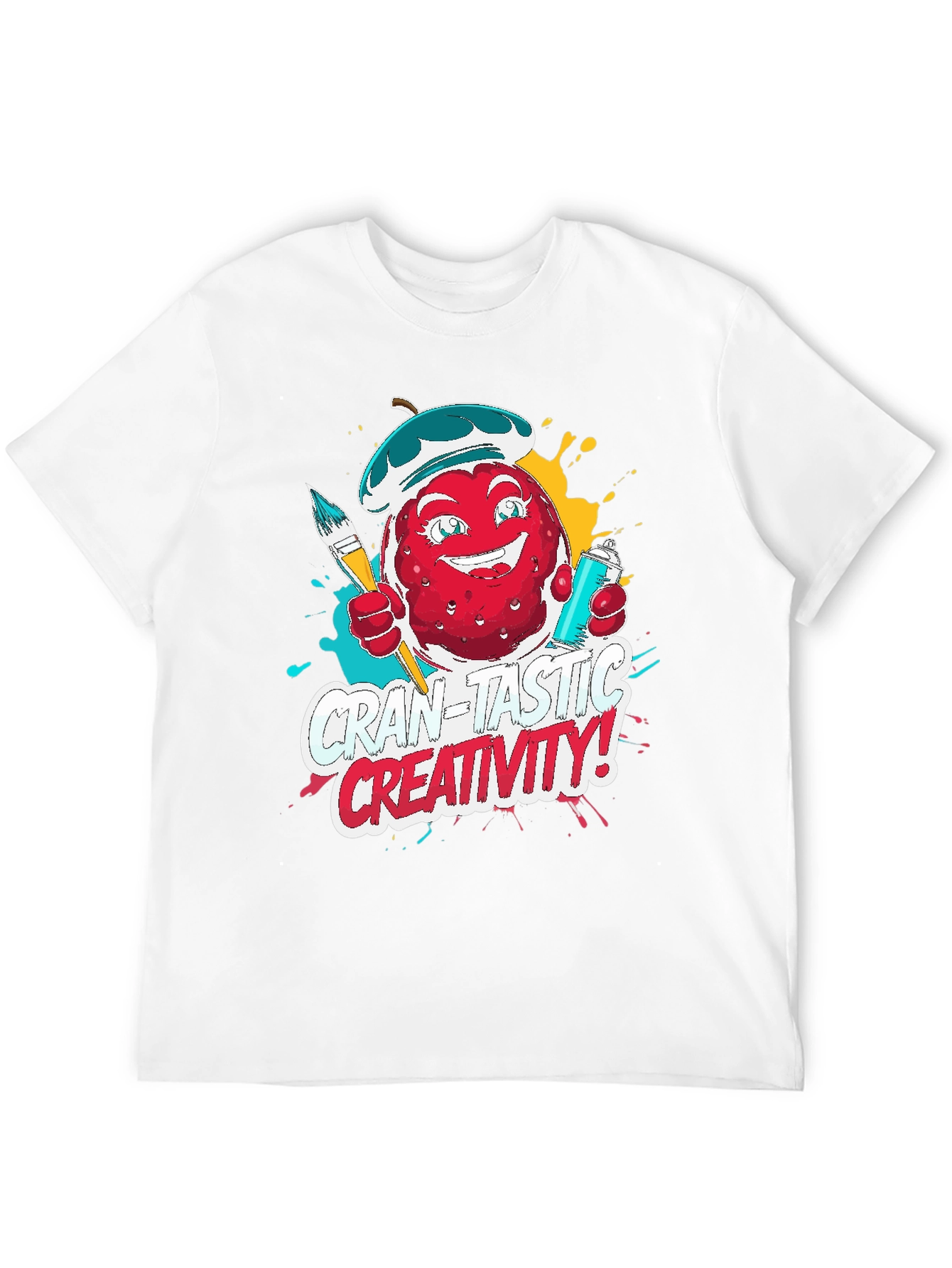 Cran-Tastic Creativity Graphic T-Shirt