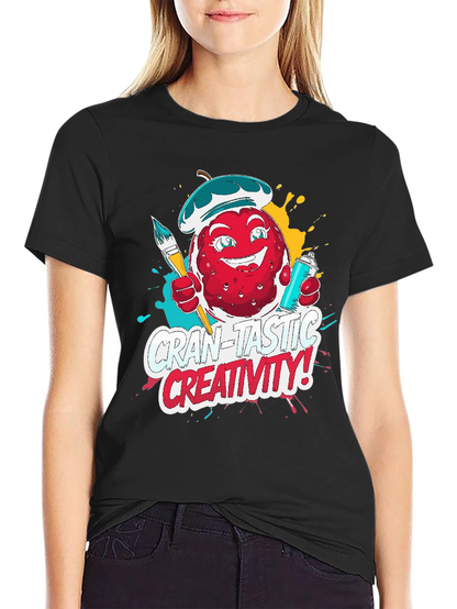 Cran-Tastic Creativity Graphic T-Shirt