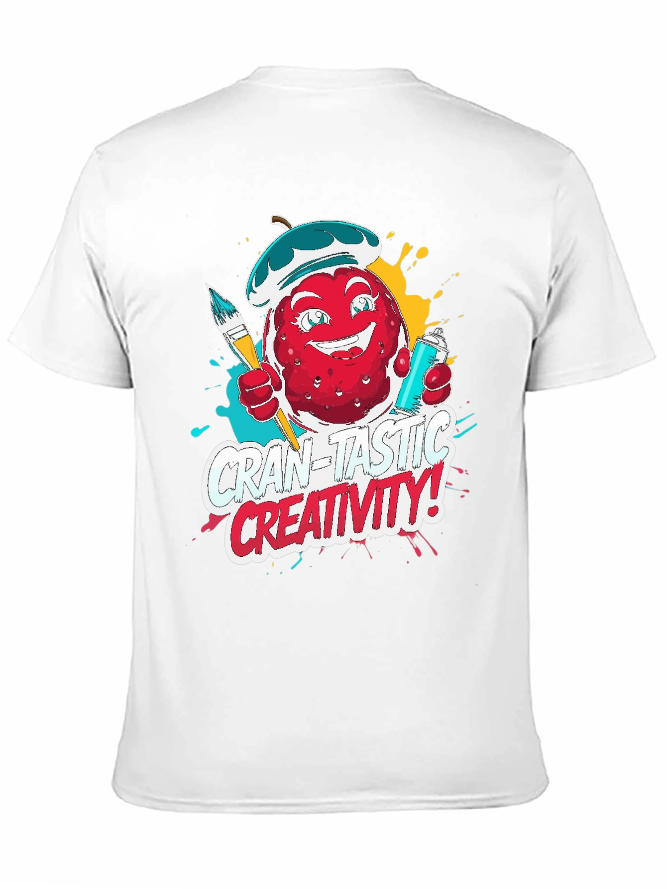 Cran-Tastic Creativity Graphic T-Shirt