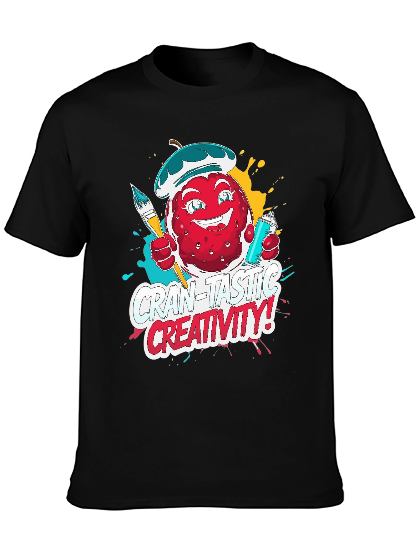Cran-Tastic Creativity Graphic T-Shirt
