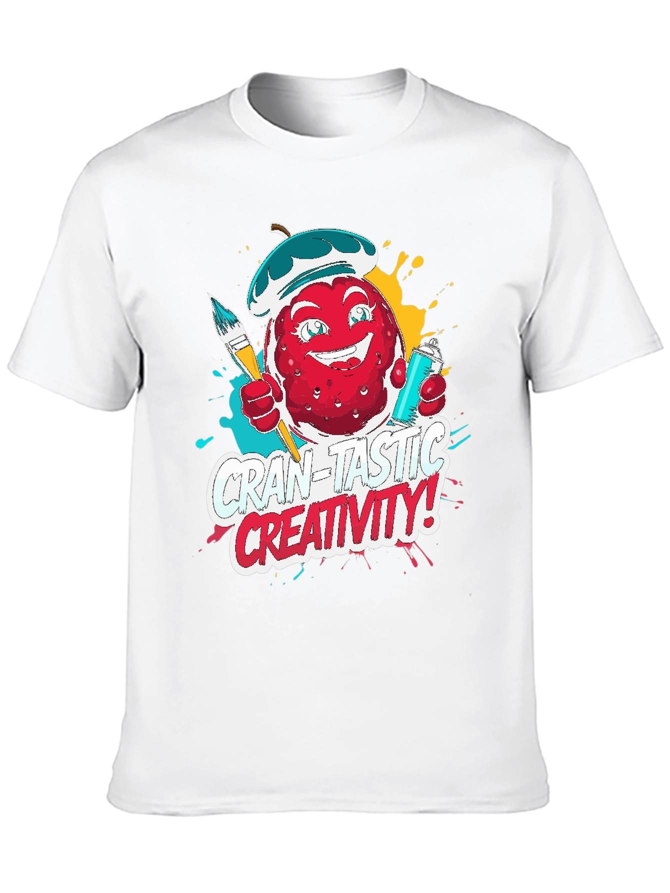 Cran-Tastic Creativity Graphic T-Shirt