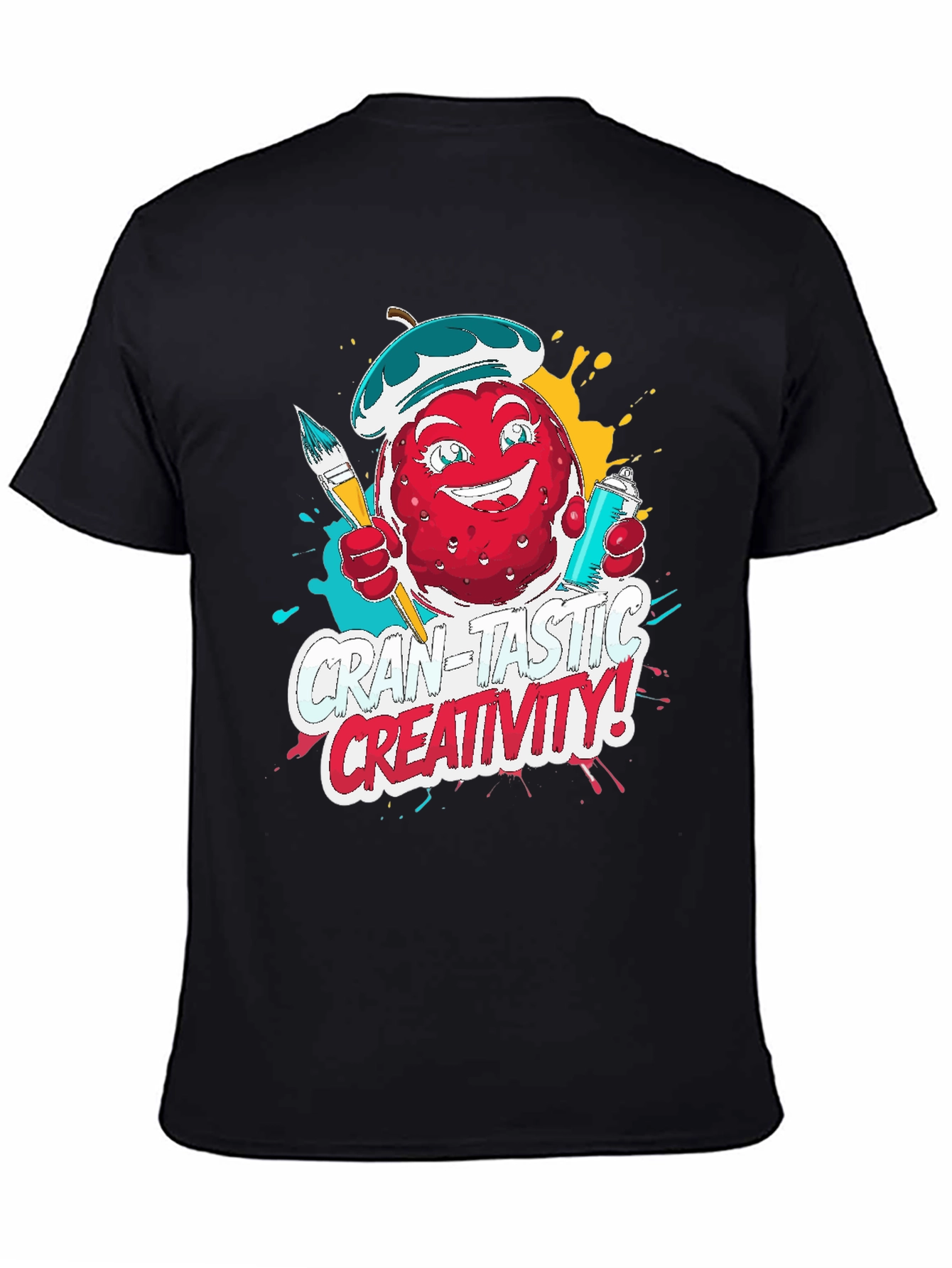 Cran-Tastic Creativity Graphic T-Shirt