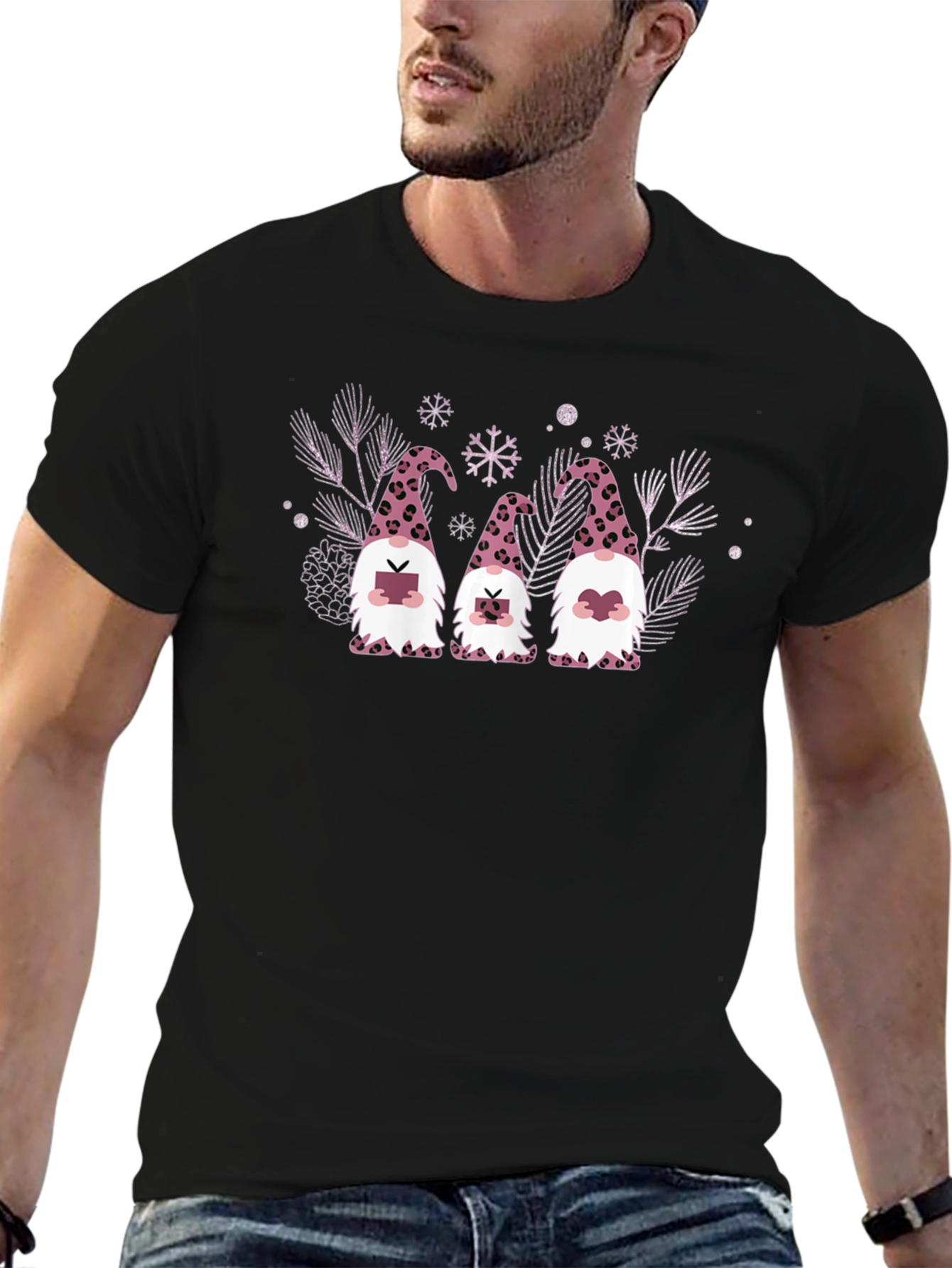 Holiday Gnomes Reading T-Shirt