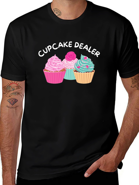 Cupcake Dealer Graphic T-Shirt - Sweet Treat Tee