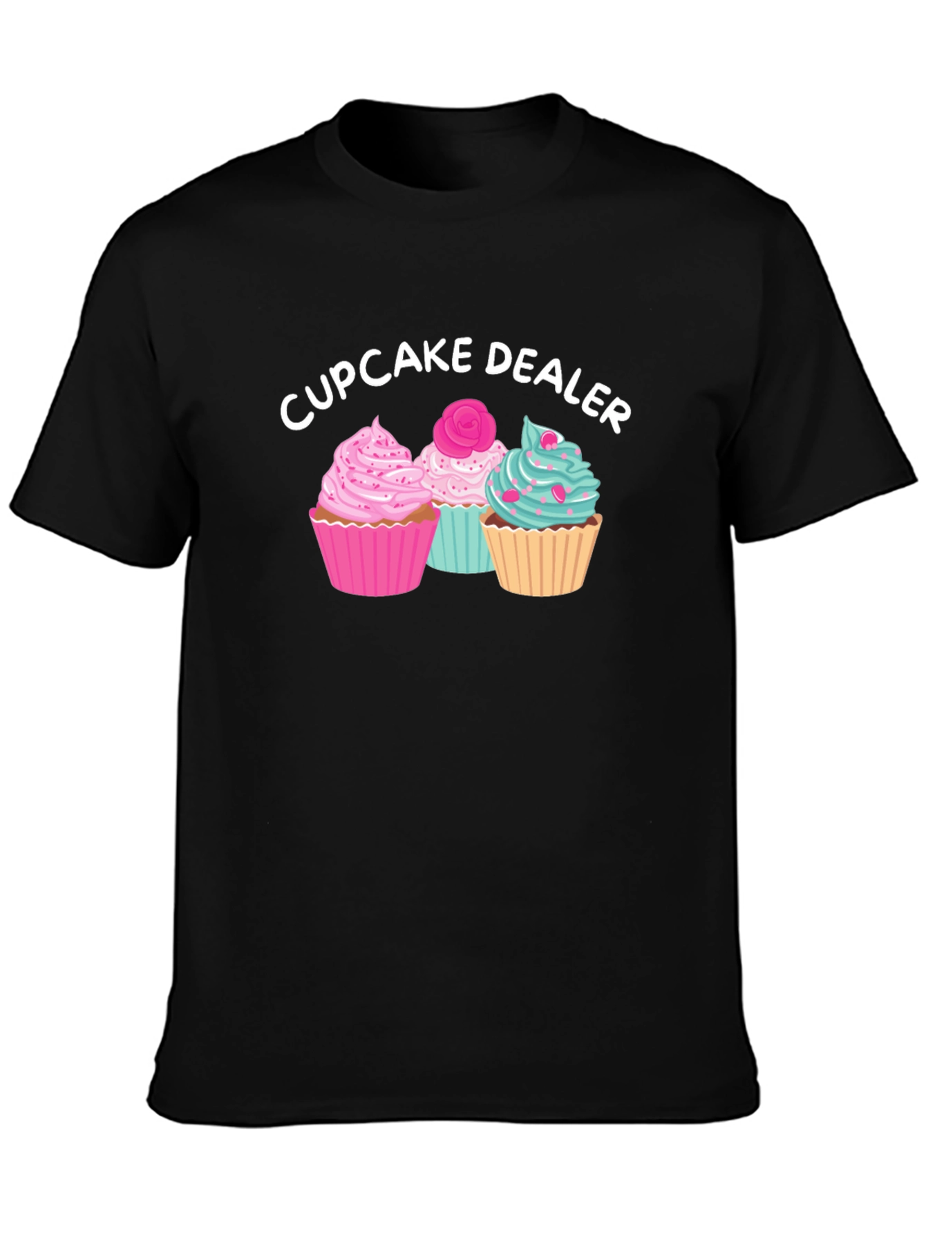 Cupcake Dealer Graphic T-Shirt - Sweet Treat Tee