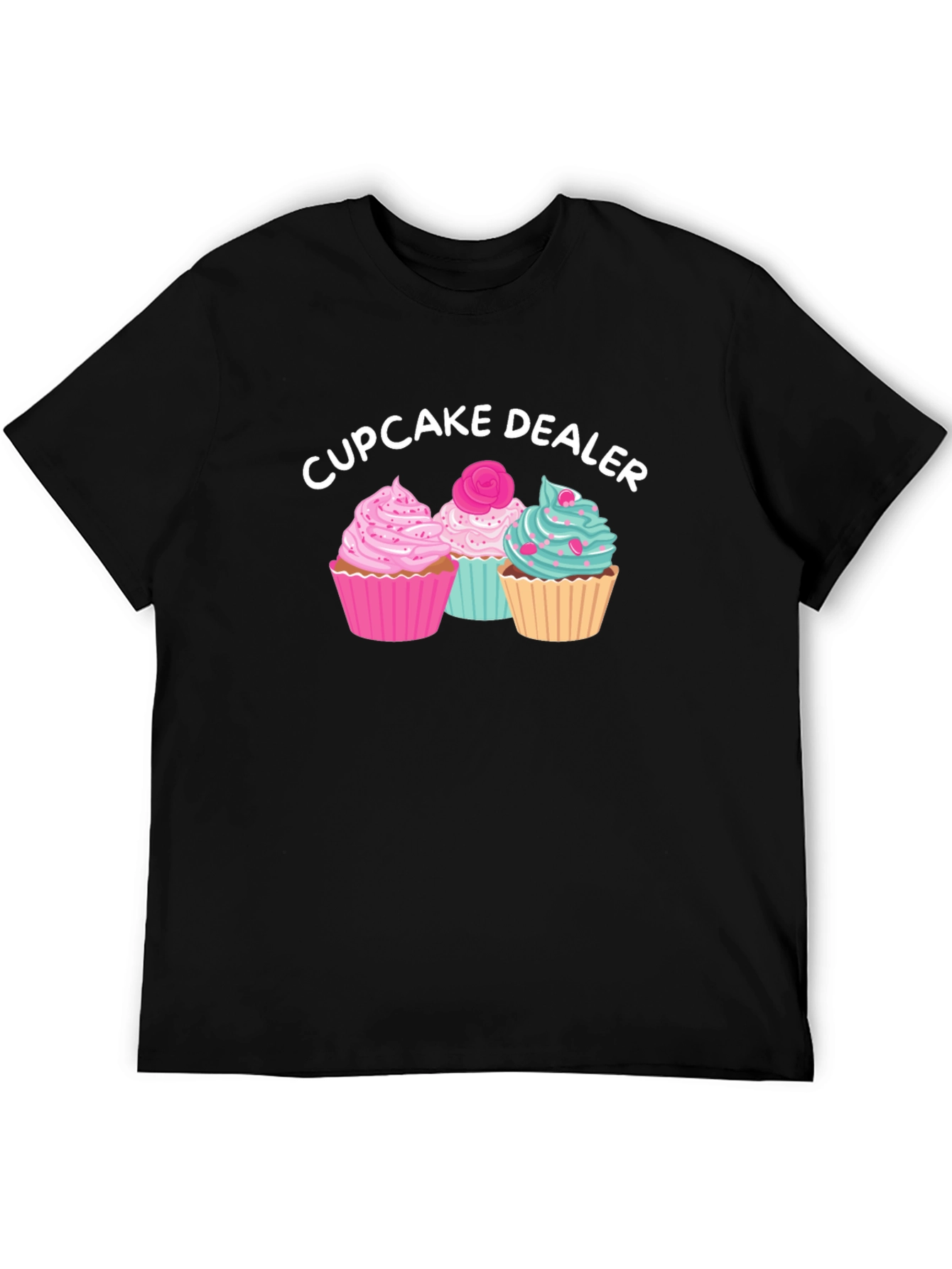 Cupcake Dealer Graphic T-Shirt - Sweet Treat Tee