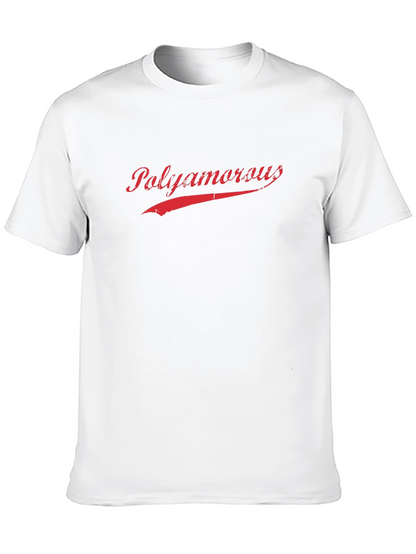 Polyamorous Graphic Tee - Black Cotton T-Shirt