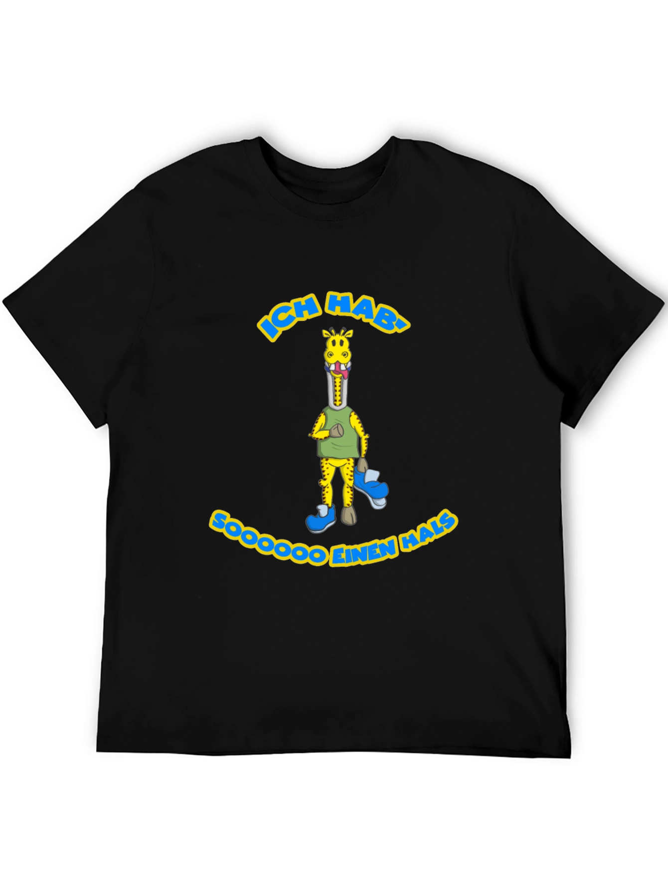 Funny Giraffe T-Shirt - Ich Hab Soooooo Einen Hals